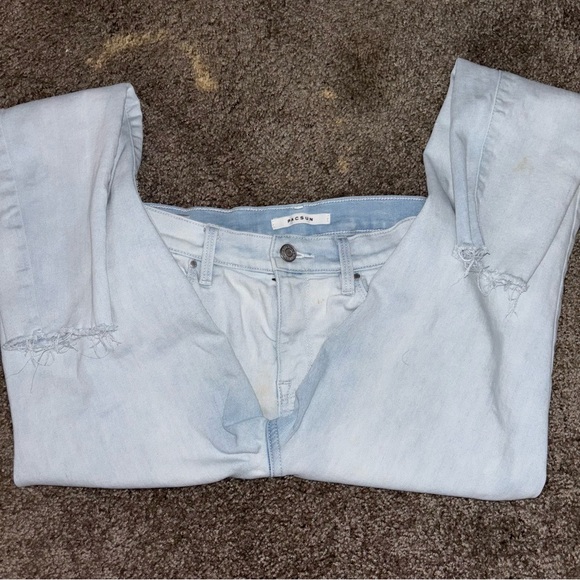 PacSun Sky Blue High Rise Jeggings - Picture 3 of 4